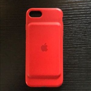 iPhone 7 battery case (red)